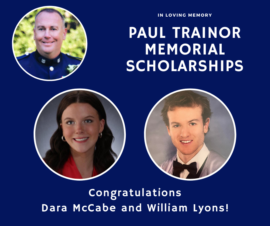 2022 Paul trainor memorial scholarship winners facebook